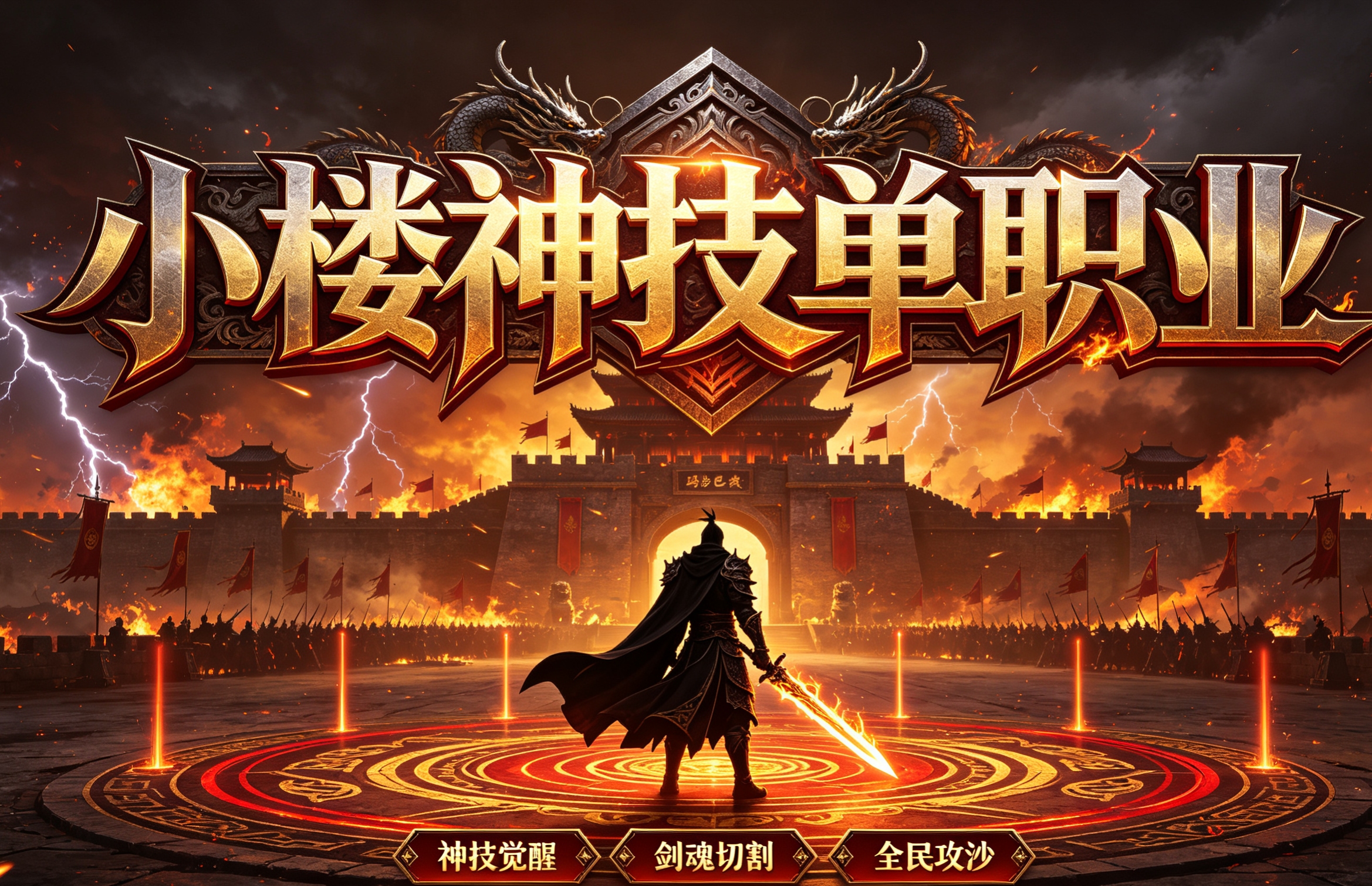 9月服【小楼神技单职业】游戏初期玩法体验（一） 小楼神技单职业 图片 1