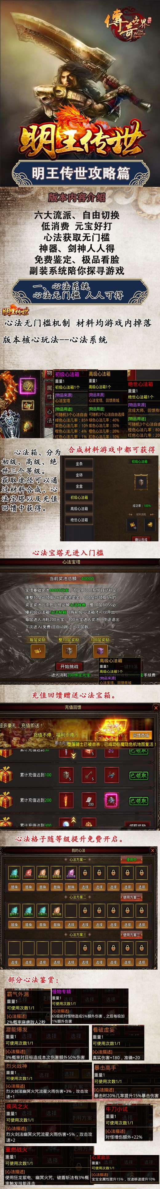 明王微变传世个人玩服心得及前期攻略 明王传世微变版 图片 2
