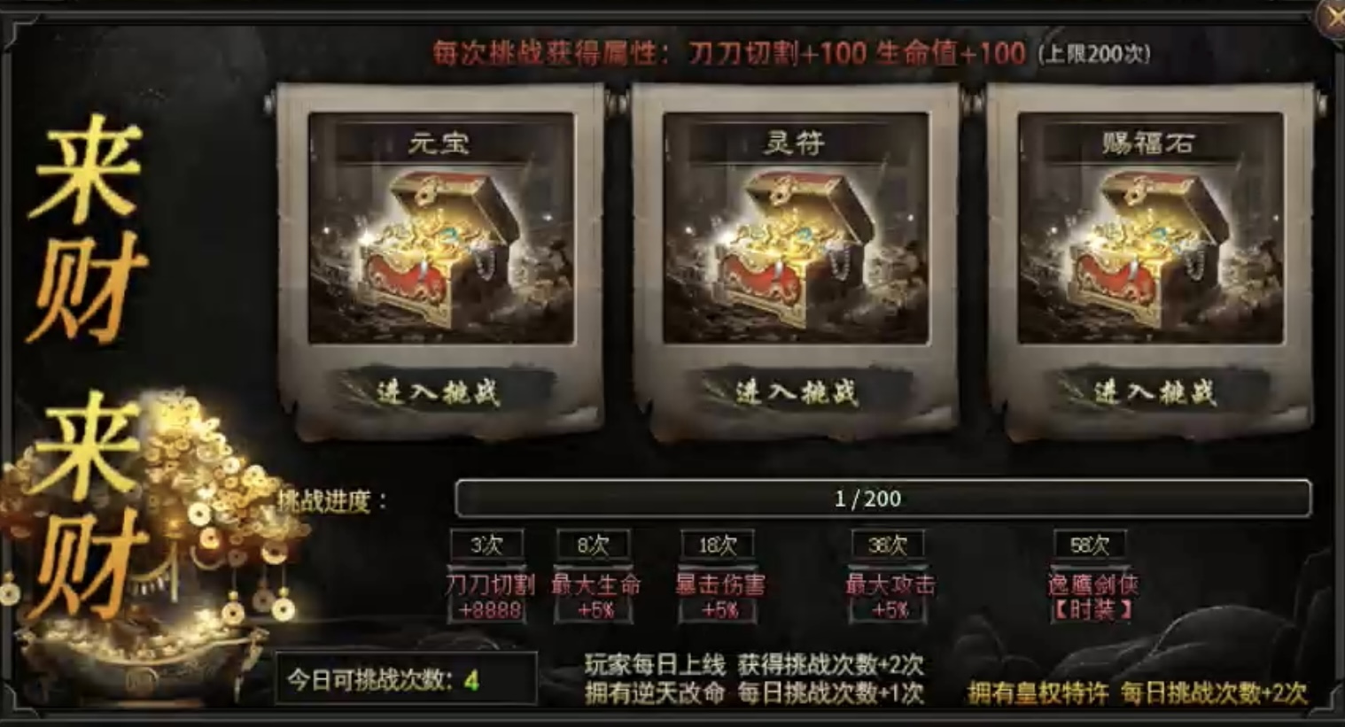 【伏天传说】唯一一个免费成长性切割游戏（省简说重）攻略 伏天传说 图片 19