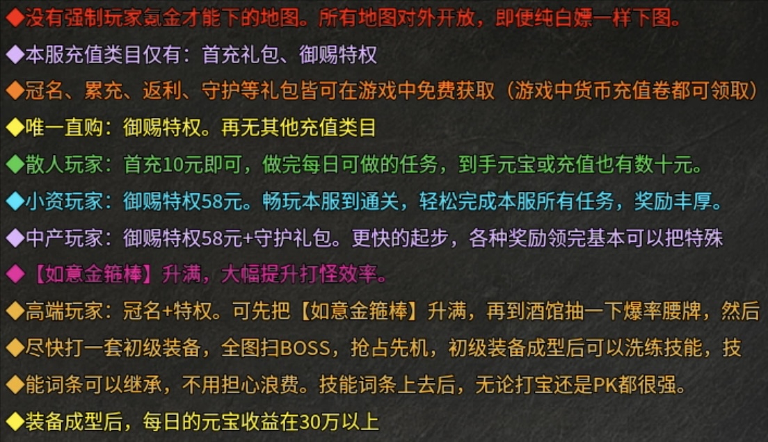 【银马传奇散人称王】极其烧脑好玩的复古三职业传奇前来报道！ 银马传奇散人称王 图片 2