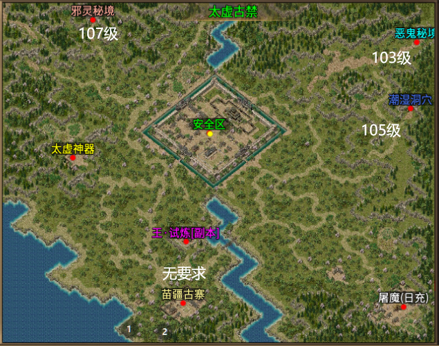 【曦月沉默古迹】BUFF叠满-鬼服-送解绑-白嫖最爱-不卡图，就是有点复杂抓脑壳 曦月沉默古迹 图片 18