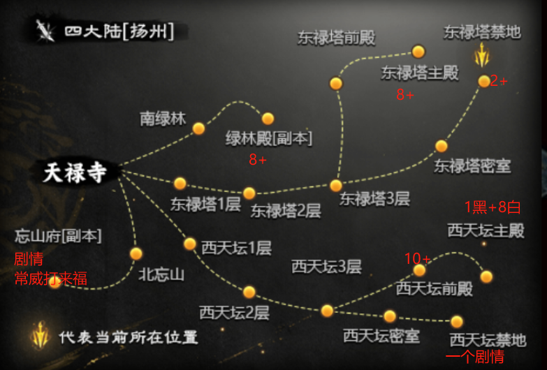 【醉饮江湖沉默】简单，粗暴，1-4大陆发育攻略 醉饮江湖沉默 图片 6