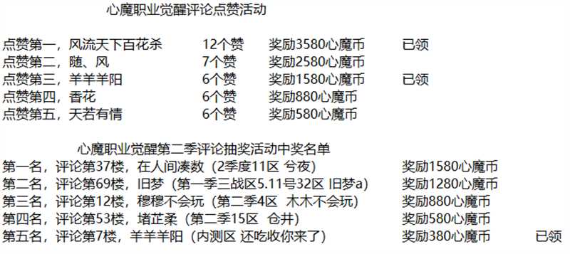 【心魔职业觉醒】2季度～法师职业的一些个人分享 心魔职业觉醒 图片 10