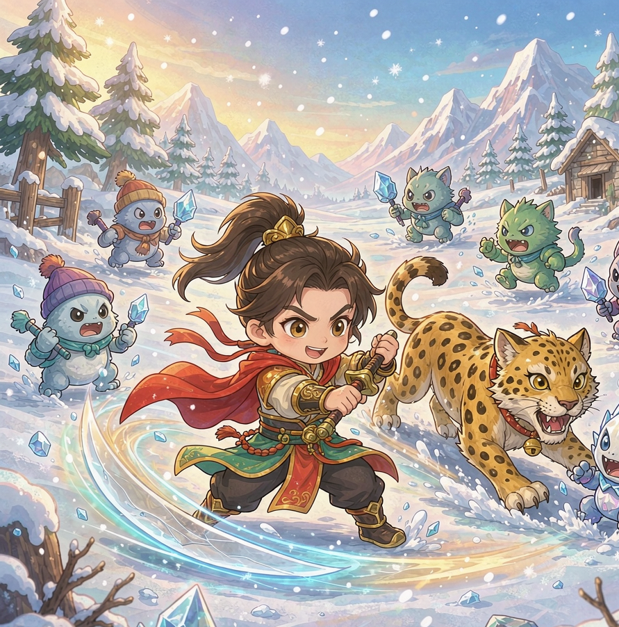 剑皇江湖冰雪版 · 六大核心玩法全指南 剑皇江湖冰雪版 图片 7
